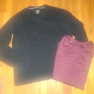 Mens Long Sleeve Tops; Old Navy,  Champion